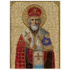 Алмазная мозаика по номерам на холсте 30*40см Josef Otten GB70495 Святой Николай