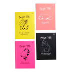 Блокнот А5 40л. 4profiplan Bright Title note в ассортименте, мягкий переплет 9025**