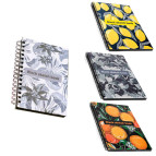 Блокнот на спирали А5 64арк. 4profiplan Black sketch book ассорти, чистый лист 9014**