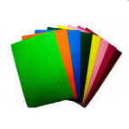 Фоамиран (Китай) А4 (20*30см) LKC Флексика 2мм набор 8л. махровый 0269-8