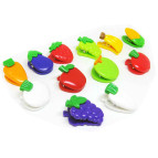 Прищепка Fruit Vegetables пластиковая 1шт 3см №0631