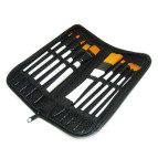 Набор кистей 10шт Artist Brushes синтетика в пенале HB-2002BB