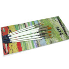 Набор кистей 7шт Oasis синтетика плоская 3676