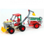 Конструктор метал Технок 4876 Трактор с прицепом