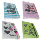 Блокнот А5 96л. Josef Otten Металлик, ассорти 104116-А5