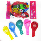 Шарик воздушный Mazari стандарт 30см Mix перламутр, Поздравления, набор 10 шт ST-8865-10