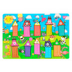 Подложка на стол 1 Вересня пластиковая 42,5*29см с таблицей умножения Rachel Houses 491644