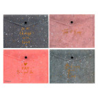 Папка А5 Axent с кнопкой Shade 1496-1*-A