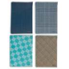 Папка А4 Axent на молнии объемная Tartan 1804-**-A