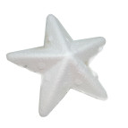 Заготовка для декорирования пенопласт Звезда 100мм Дрим