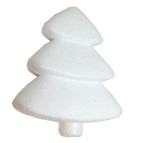 Заготовка для декорирования пенопласт Елочка 110мм Дрим