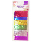 Блестки набор Sultani №2 6цв. по 3гр. в пакете ST-4334