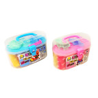 Масса для лепки в ведерке PlayDough 14 цв., с формочками 375