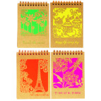 Блокнот на спирали А6 70лист. Лидер в ассортименте Микс 6850-5