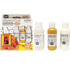 Краски акриловые для кракелюра For Dico 2цв по 100мл, + кракелюрн. лак EN71-3/3100M