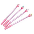 Ручка гелевая с насадкой Пироженое ассорти, синяя №20-47