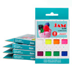 Глина полимерная Jam Clay набор 8шт по 20г Sweets 5059008