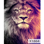 Картина раскраска по номерам на холсте - 40*50см Sultani ST8027-12/X1864 Лев