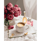 Картина раскраска по  номерам на холсте  - 40*50см Идейка КН5591 Изысканный вкус