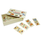 Игра Camis Домино детское деревянное - Транспорт 2008-110