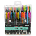Ручки гелевые ZuiXua набор 36шт Неон и перламутр 6107-36