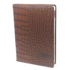 Ежедневник 2021 Фреш Премиум A5 8907 фактура кожа Кроко