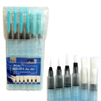 Кисть с резервуаром Neo Line Waterbrush набор 6шт (01,02,03,04,07,10) WP-06