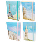 Блокнот А6 96л. Лидер на резинке 3782-33L