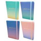 Блокнот А6 96л. Лидер на резинке 3782-4L