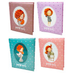 Блокнот 10*13см Astra 64л Рыженькая девочка ТО-11