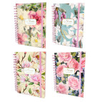 Блокнот на спирали А5 80л. Astra Цветок винтажный ТОП-4