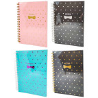 Блокнот на спирали А5 80л. Astra Горошки ТОП-2