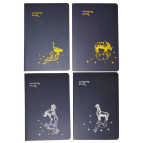 Блокнот А5 32л. Лидер черные страницы А5-07С