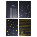 Блокнот А5 32л. Лидер черные страницы А5-08С