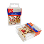 Прищепки LKC деревянные в пласт. футляре 1079