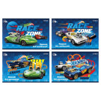 Альбом для рисования А4 24л. Kite мод.242 Hot Wheels HW21-242
