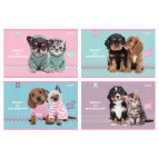 Альбом для рисования А4 24л Kite мод.242 Studio Pets SP21-242