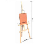 Мольберт №41м 50*145см + планшет 40*50см