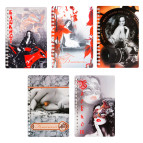 Блокнот на спирали А6 Фолдер 80л. Эрос