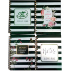 Блокнот на спирали А5 80л. Astra Принты черно-белые ТОП-1/7