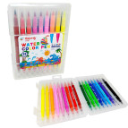 Фломастеры 18цв. Yalong двухсторонние с кисточкой YL191822-18