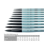 Кисть - Rosa Stream синтетика круглая 132 к.р.