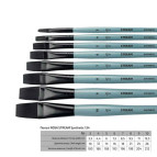 Кисть - Rosa Stream синтетика плоская 134 к.р.