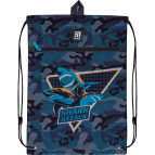 Сумка для обуви Kite мод 601 Education Shark attack с карманом K21-601M-4