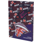 Тетрадь для иностранных слов (словарь) А5 Kite 60 листов Flag K21-407-1