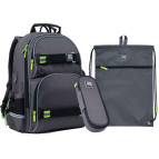 Школьный набор: рюкзак+пенал+сумка д/обуви Kite мод 702 Wonder Kite SET_WK21-702M-4