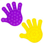 Игрушка Pop it ПопИт антистресс 12*12см Ладошка однотонная 121207