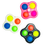 Игрушка Симпл Димпл антистресс 7*7,5см Квадрат Simple Dimple 4 пупырки спинер брелок
