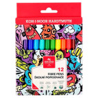 Фломастеры 12цв. Koh-i-Noor Teenage 771002-12 картон