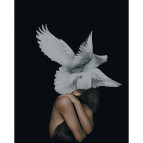 Картина раскраска по  номерам на холсте - 40*50см Никитошка GX40330 Окрылённая